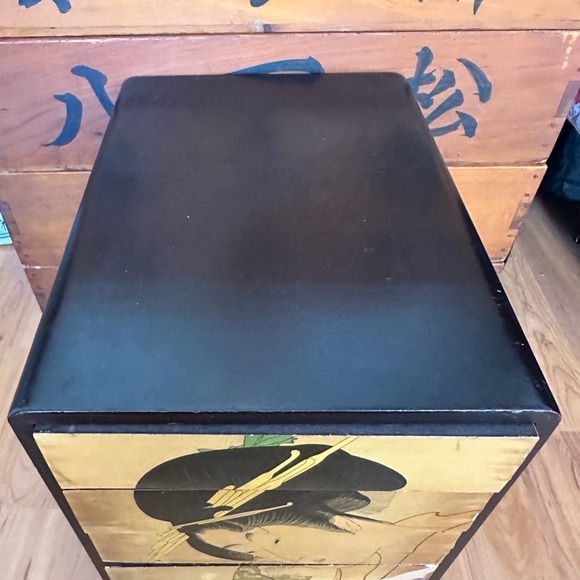Japanese Antique Medicine Storage Box - Picture 6 of 11